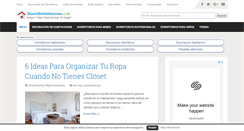 Desktop Screenshot of disenodehabitaciones.com