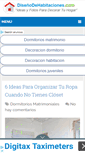 Mobile Screenshot of disenodehabitaciones.com